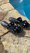 Load image into Gallery viewer, STUDDED SANDAL - BLACK
